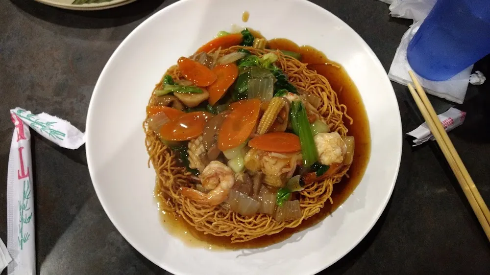 Crispy Noodle w Seafood